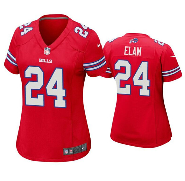 Women's Buffalo Bills ACTIVE PLAYER Custom Red Stitched Game Jersey